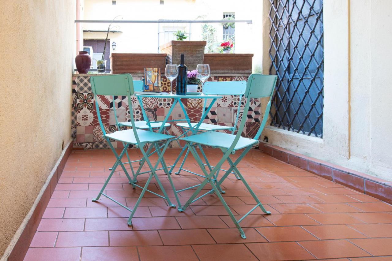 Trastevere Colorful Apartment With Terrace! Rome Exterior photo